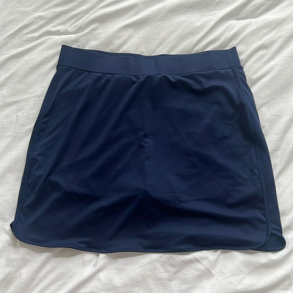 J crew women’s navy tennis skirt size L